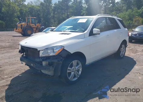 2015 Mercedes-Benz Ml 350 z USA, uszkodzony, nr VIN 4JGDA5JB7FA605563